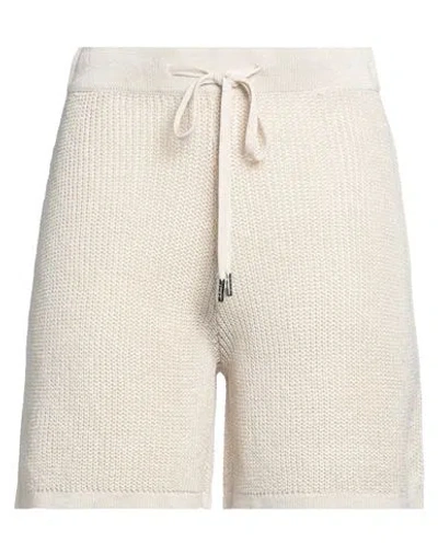 Peserico Easy Woman Shorts & Bermuda Shorts Beige Size 6 Linen, Cotton