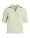 Peserico Easy Woman Sweater Light Green Size 6 Alpaca Wool, Polyamide, Wool, Elastane In Green