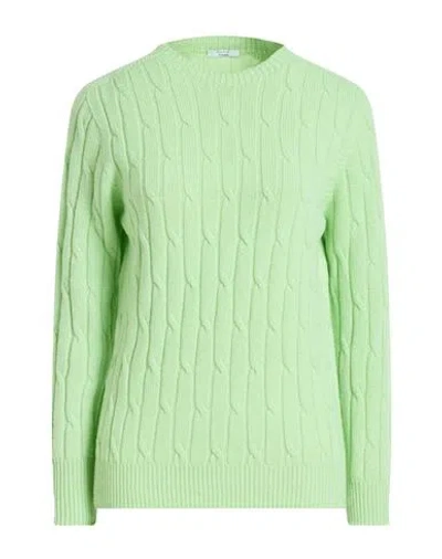 Peserico Easy Woman Sweater Light Green Size 6 Merino Wool, Cashmere
