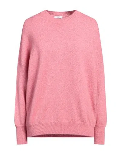 Peserico Easy Woman Sweater Pink Size 10 Merino Wool, Cashmere, Alpaca Wool, Polyamide, Virgin Wool