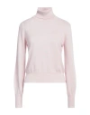 Peserico Easy Peserico Woman Turtleneck Light Pink Size 10 Wool, Cashmere, Polyester