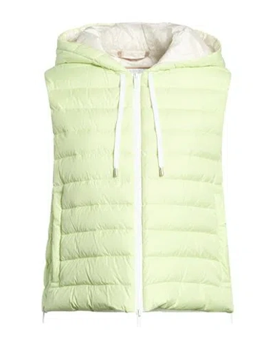 Peserico Easy Woman Vest Light Green Size 10 Nylon