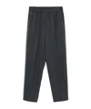 Peserico Elastic-waist Trousers In Black