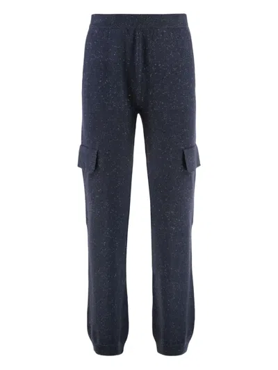 PESERICO ELASTIC-CUFF TRACK PANTS
