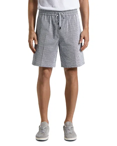 Peserico Elastic Drawstring 8.66 Shorts In Space Blue