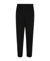 Peserico Elastic Waist Leggings In Black