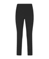 Peserico Elastic Waist Leggings In Black
