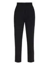 Peserico Cropped Pants In Blue
