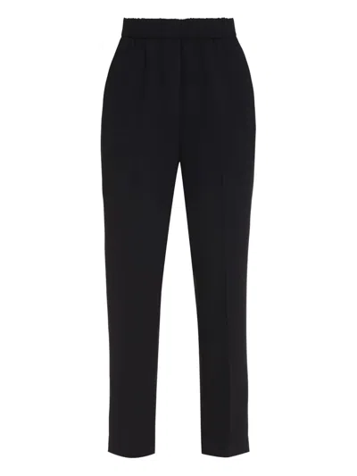 PESERICO ELASTIC-WAIST TROUSERS
