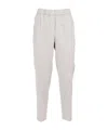 Peserico Straight Leg Trousers With Tailored Fit In Neutral