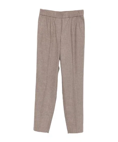 PESERICO ELASTIC-WAIST TROUSERS