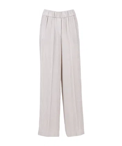 PESERICO ELASTIC-WAIST TROUSERS