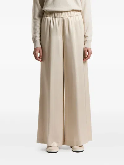 Peserico Elasticated-waist Trousers In Neutral