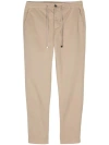 Peserico Elasticated-waistband Trousers In Neutrals