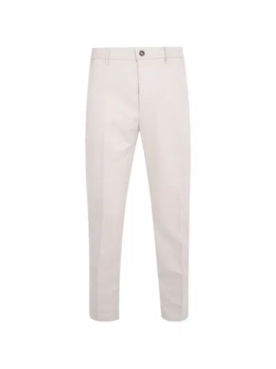 Peserico Elasticated-waistband Tailored Trousers In Neutral