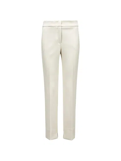 Peserico Casual Pants With An Elastic Waistband In Neutral