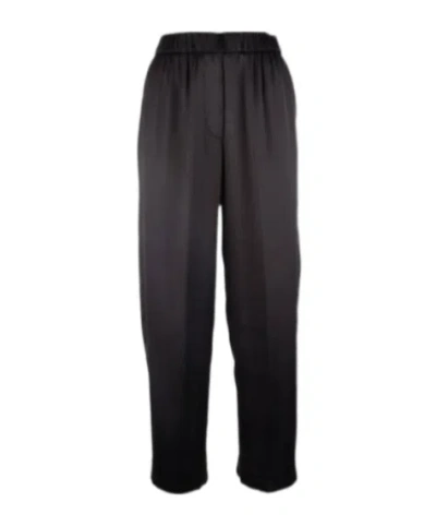 Peserico Elasticated-waistband Trousers In Animal Print