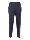 Peserico Pleated Zipper Casual Pants In Multicolor