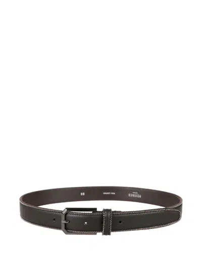 Peserico Embellished Belt In Brown