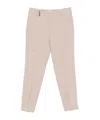 Peserico Embellished Cropped Trousers In Neutral