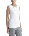 Peserico Embellished Shell In Pure White