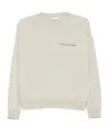 Peserico Relaxed Fit Cashmere Sweater In Neutral