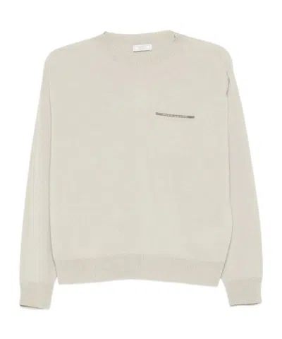 PESERICO EMBELLISHED SWEATER