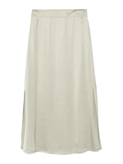 Peserico Long Skirt In Green