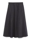 Peserico A-line Midi Skirt In Blue