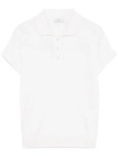 PESERICO FINE-KNIT POLO SHIRT