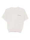Peserico Fine-knit Short-sleeve Top In Animal Print