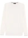 Peserico Crew-neck Sweater In Neutrals
