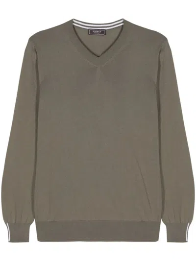 PESERICO FINE-RIBBED COTTON JUMPER