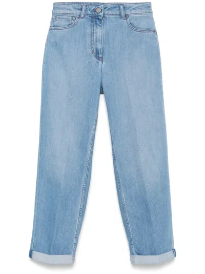 Peserico Five-pocket Jeans In Blue