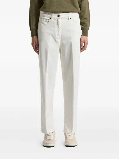 Peserico Five-pockets Jeans In White