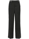 Peserico Flannel Trousers In Grey