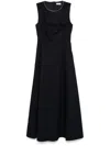 PESERICO FLARED MAXI DRESS