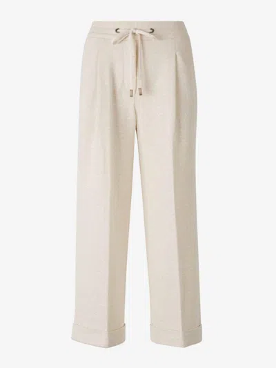 PESERICO PESERICO FORMAL LINEN PANTS