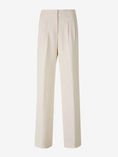 Peserico Formal Palazzo Pants In Neutral