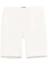 Peserico Gabardine Shorts In White