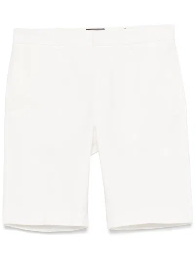 Peserico Gabardine Shorts In White