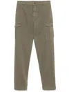 Peserico Gabardine Trousers In Green