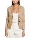 Peserico Giacca Blazer In Brown