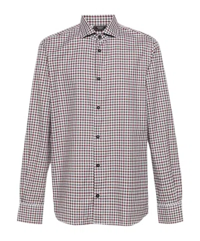 PESERICO GINGHAM-CHECK SHIRT