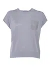 Shop Peserico Girocoll In Blue