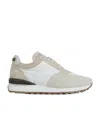 Peserico Glitter-detailing Sneakers In White
