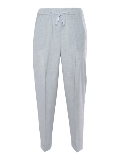 Peserico Gray Trousers