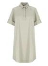 Peserico Green Cotton Dress