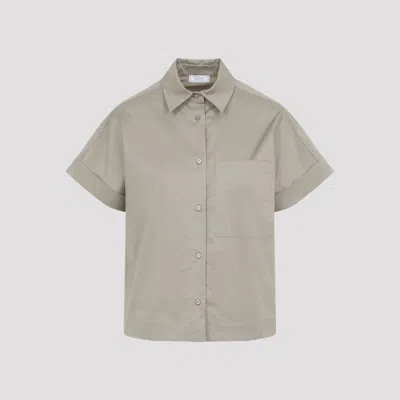 Peserico Green Cotton Shirt