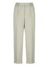 Peserico Elastic Waist Casual Pants